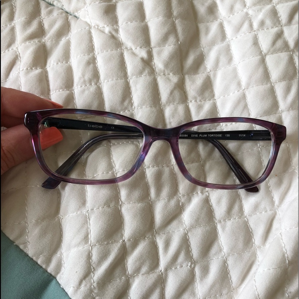 bebe eyeglasses women’s with case !!